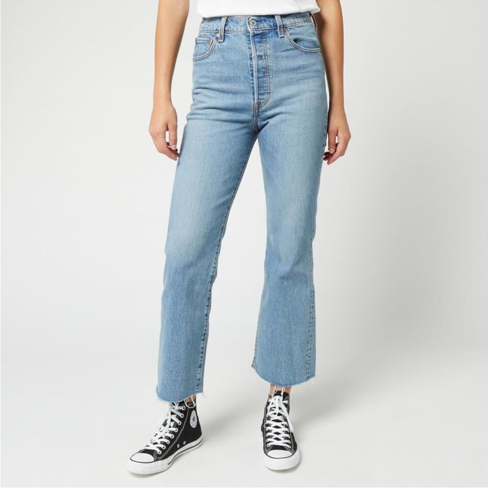 Levi’s jeans flare crop
